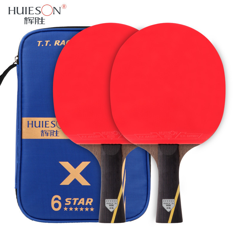 Huieson 6 Star Upgraded Table  - Table Tennis Forehand Rubber recension och pris